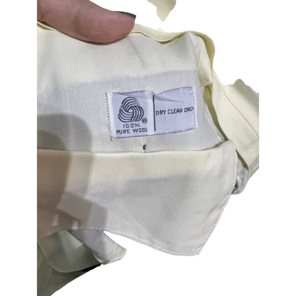 Titus Mac Duff Men's Dress Pants 100% Wool Straight Leg Gray Size 36 - Picture 6 of 7